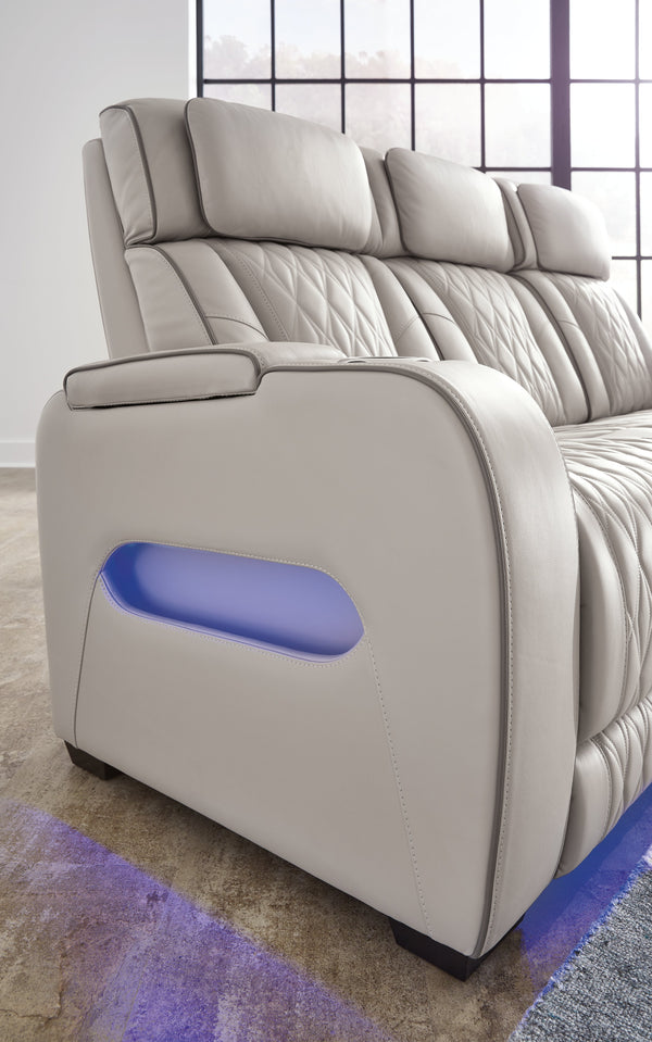 Boyington Power Reclining Sofa with Adjustable Headrest