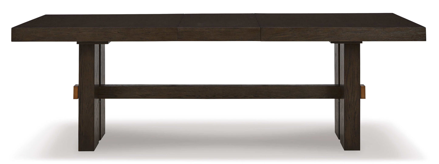 Burkhaus Dark Brown Dining Room Set / 10 pc (6 side chairs)