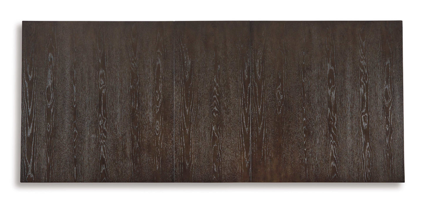 Burkhaus Dark Brown Dining Room Set / 10 pc (6 side chairs)