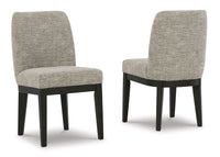 Burkhaus Dark Brown Dining Room Set / 7pc (4 side chairs)