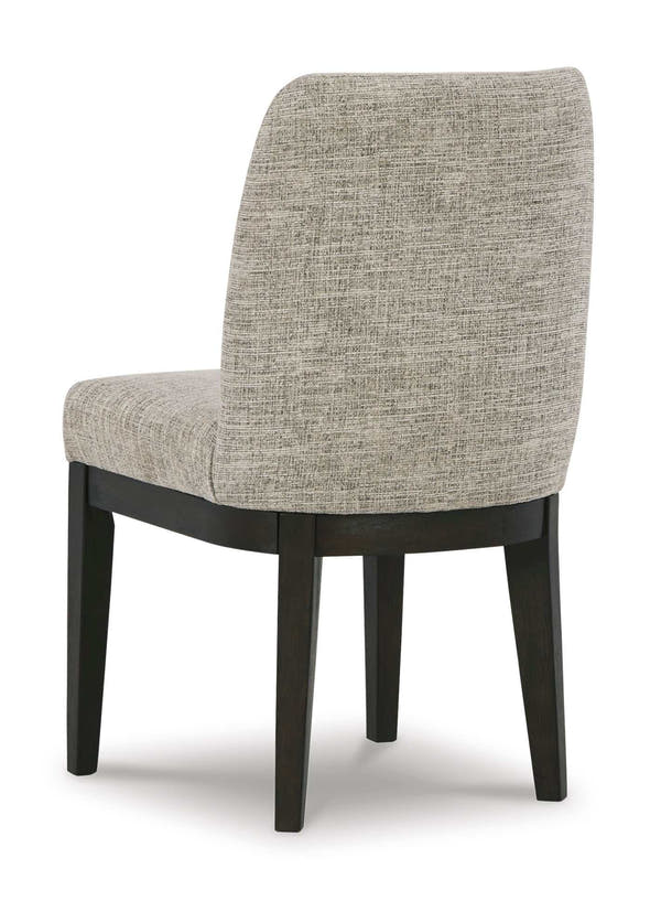 Burkhaus Dark Brown Dining Room Set / 7pc (4 side chairs)