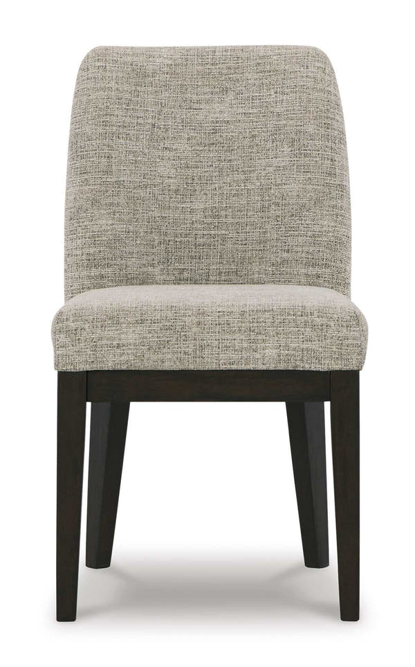 Burkhaus Dark Brown Dining Room Set / 7pc (4 side chairs)