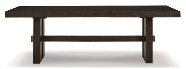 Burkhaus Dark Brown Dining Room Set / 9 pc