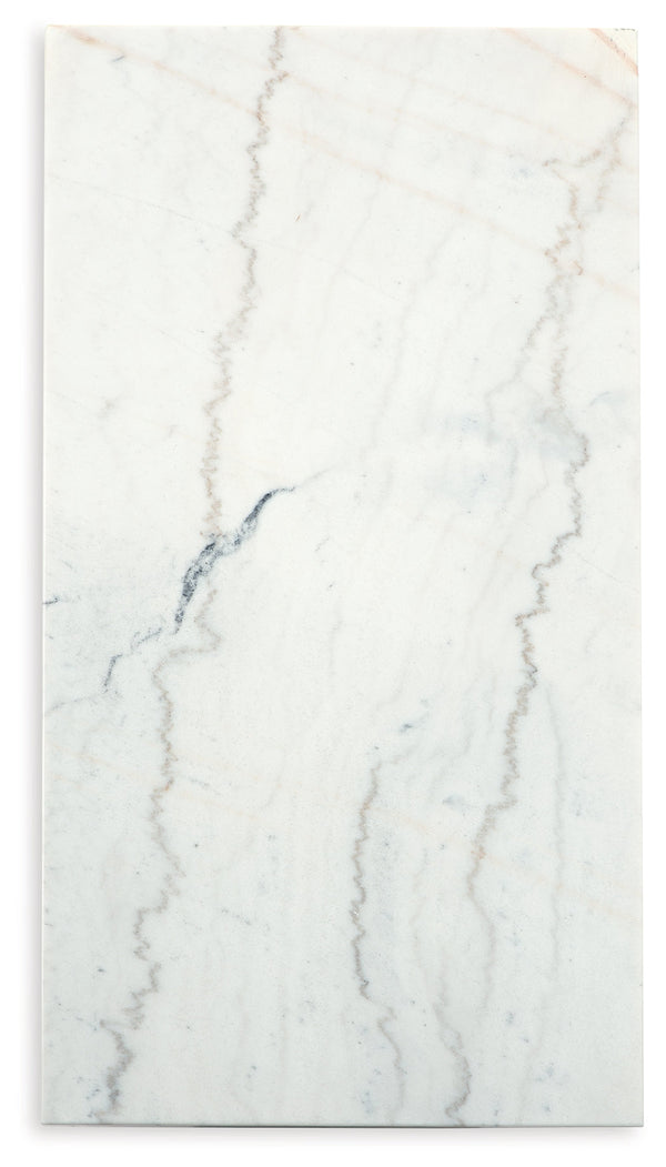 Burkhaus White Coffee Table and 2 Ends