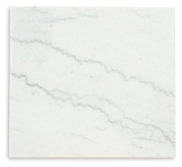 Burkhaus White Coffee Table and 2 Ends