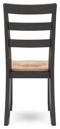 Gesthaven Natural/Brown Dining Chair (Set of 2)