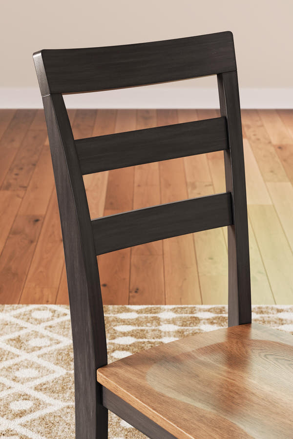 Gesthaven Natural/Brown Dining Chair (Set of 2)