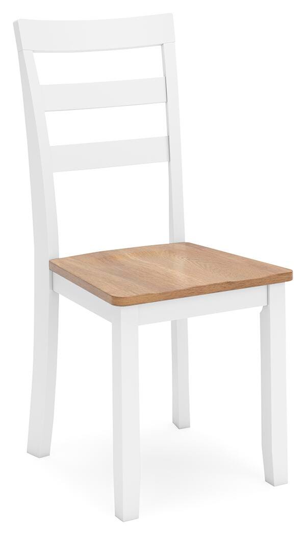 Gesthaven Natural/White Dining Chair (Set of 2)