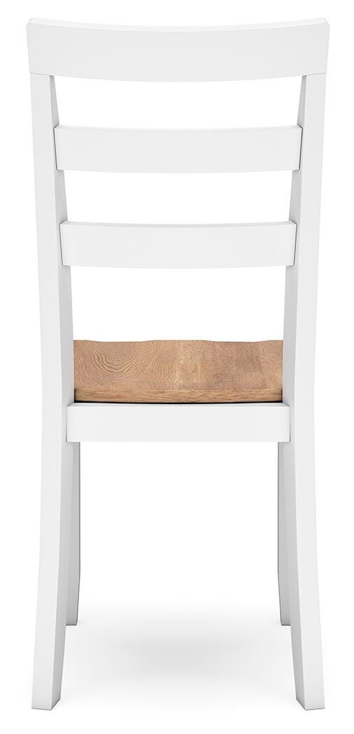 Gesthaven Natural/White Dining Chair (Set of 2)