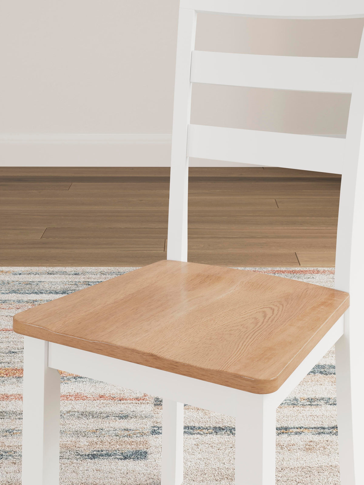 Gesthaven Natural/White Dining Chair (Set of 2)
