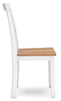 Gesthaven Natural/White Dining Chair (Set of 2)