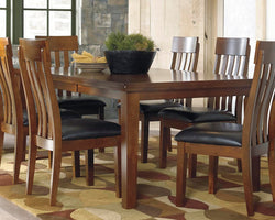 Ralene Medium Brown Extendable Dining Table