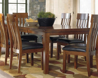 Ralene Medium Brown Extendable Dining Table