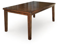 Ralene Medium Brown Extendable Dining Table