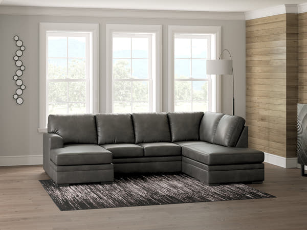 Dara Park Shadow 2-Piece Sectional with Chaise