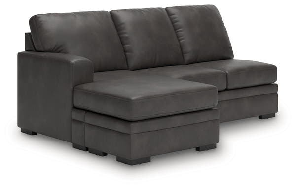 Dara Park Shadow 2-Piece Sectional with Chaise