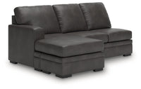 Dara Park Shadow 2-Piece Sectional with Chaise