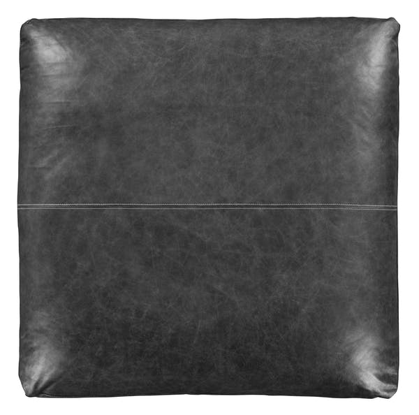 Emilia Black Leather Modular Sectional Units