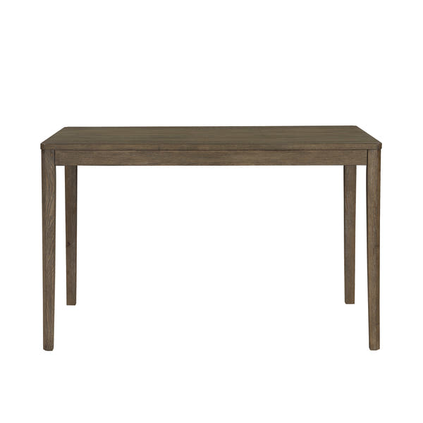 HomElegance Emilia Light Brown/Gray 6-Piece Pack Counter Height Set