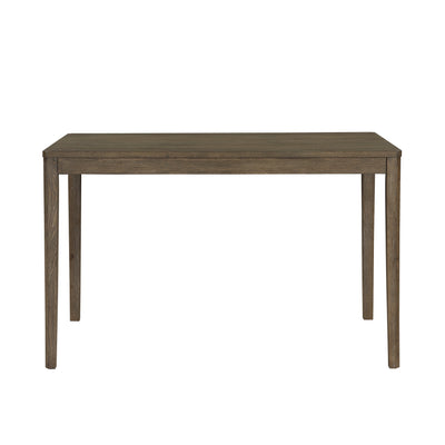 HomElegance Emilia Light Brown/Gray 6-Piece Pack Counter Height Set