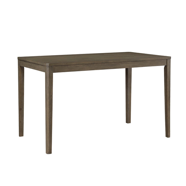 HomElegance Emilia Light Brown/Gray 6-Piece Pack Counter Height Set