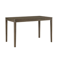 HomElegance Emilia Light Brown/Gray 6-Piece Pack Counter Height Set