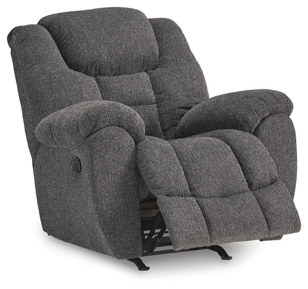 Foreside Charcoal Rocker Recliner