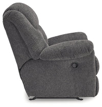 Foreside Charcoal Rocker Recliner