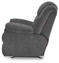 Foreside Charcoal Rocker Recliner