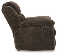 Frohn Chocolate Reclining Loveseat and Recliner
