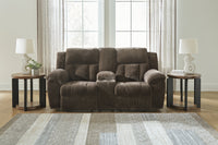 Frohn Chocolate Reclining Loveseat and Recliner