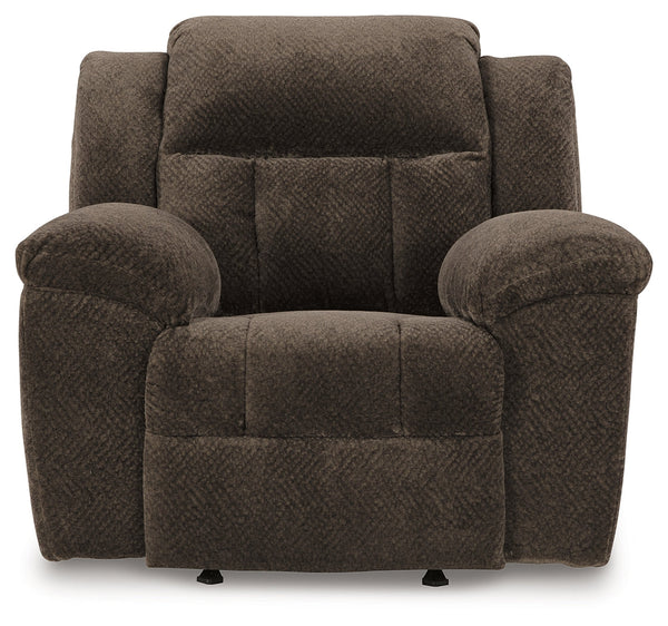 Frohn Chocolate Rocker Recliner