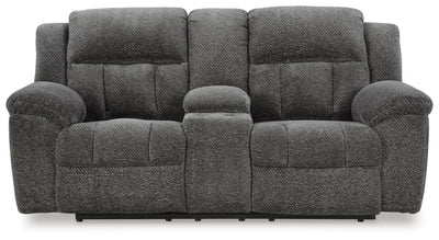 Frohn Graphite Reclining Loveseat & Recliner