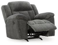 Frohn Graphite Reclining Sofa & Recliner