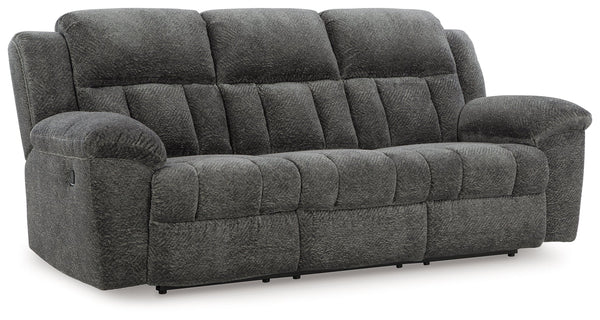 Frohn Graphite Reclining Sofa & Recliner
