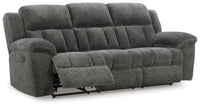 Frohn Graphite Reclining Sofa & Recliner