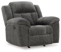 Frohn Graphite Rocker Recliner