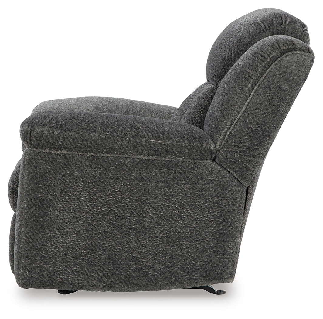 Frohn Graphite Rocker Recliner