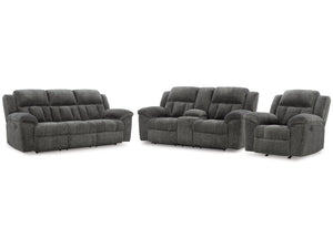 Frohn Reclining Sofa, Loveseat and Recliner