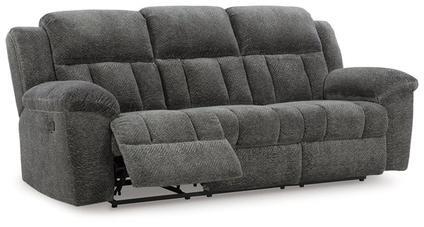 Frohn Graphite Reclining Living Room Set