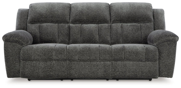 Frohn Graphite Reclining Sofa and Loveseat