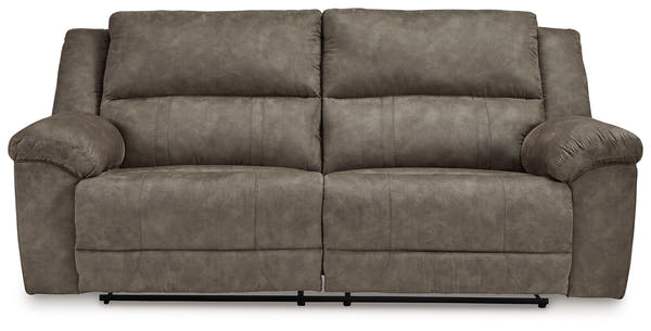 Laresview Fossil Reclining Sofa and Loveseat