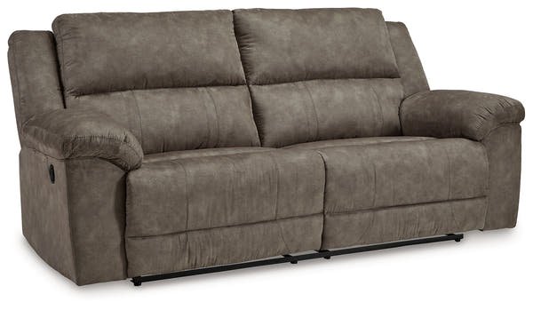 Laresview Fossil Reclining Sofa and Loveseat