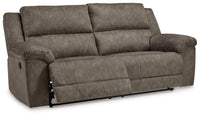 Laresview Fossil Reclining Sofa and Loveseat