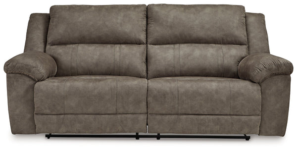 Laresview Fossil Reclining Sofa and Oversized Recliner