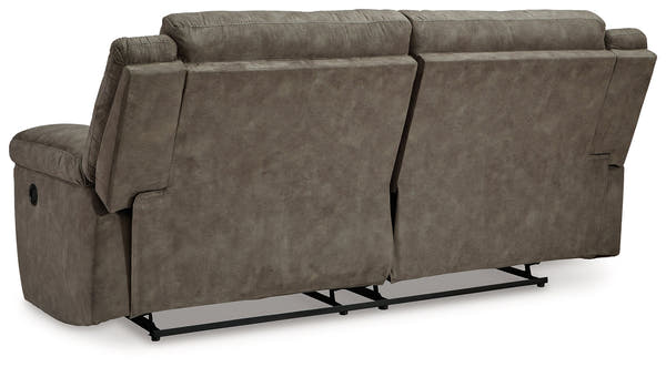Laresview Fossil Reclining Sofa and Oversized Recliner