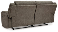 Laresview Fossil Reclining Sofa and Oversized Recliner