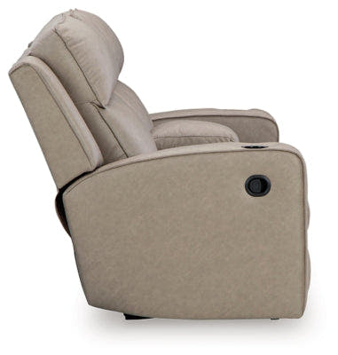 Lavenhorne Pebble Reclining Sofa and Loveseat