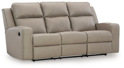 Lavenhorne Gray Reclining Sofa and Loveseat