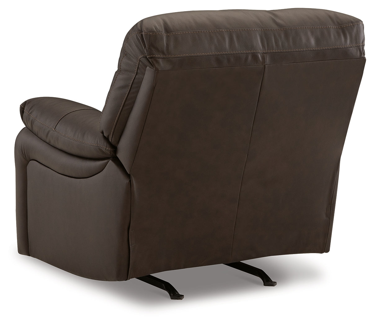 Leesworth Dark Brown Power Rocker Recliner